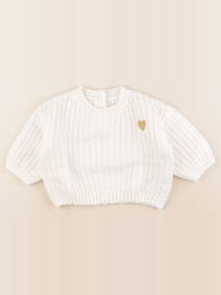 Seconde main-Fille-Pull, gilet, sweat-Pull - 6 mois