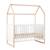 Lit cabane ‘Noah’ 70 x 140 cm – évolutif Blanc - Chêne Tristan 5 - vertbaudet enfant 