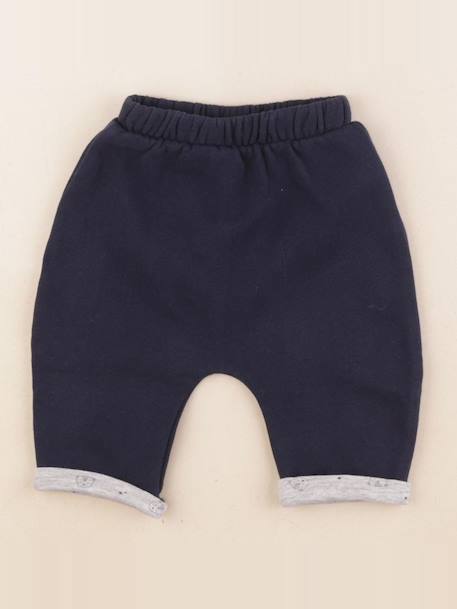 Sarouel doublé - 1 mois Bleu 1 - vertbaudet enfant 