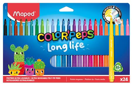 Fille-Accessoires-Fourniture scolaire-Feutres de coloriage pour enfants