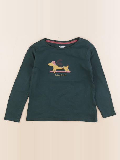 Tee-shirt - 4 ans Vert 1 - vertbaudet enfant 