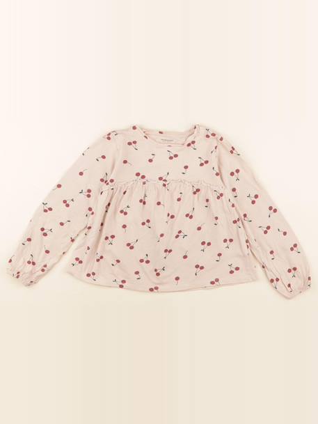 Tee-shirt - 8 ans Rose 1 - vertbaudet enfant 