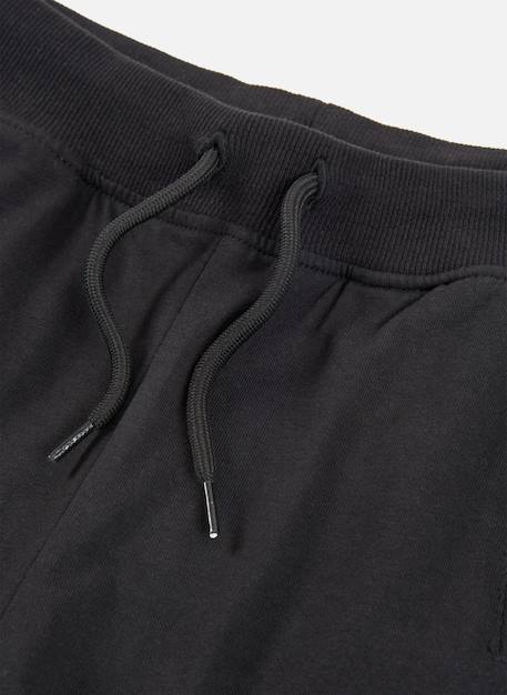 Short garçon maille avec cordon Noir 3 - vertbaudet enfant 