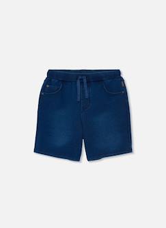 Short garçon denim avec cordon  - vertbaudet enfant