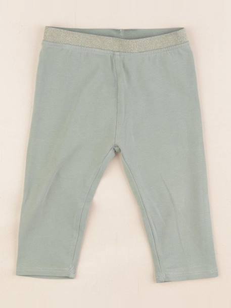 Legging - 12 mois Vert 1 - vertbaudet enfant 