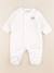 Pyjama velours - 3 mois Blanc, or 1 - vertbaudet enfant 