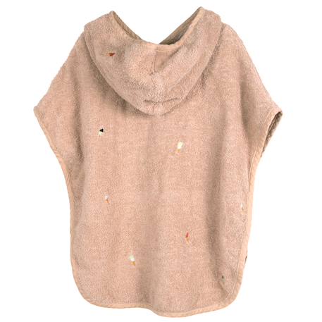 Poncho de plage en coton Bleu+Rose 4 - vertbaudet enfant 