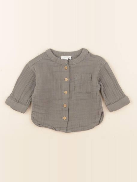 Chemise - 3 mois Vert 1 - vertbaudet enfant 