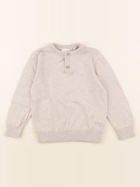 Pull - 4 ans Beige 1 - vertbaudet enfant 