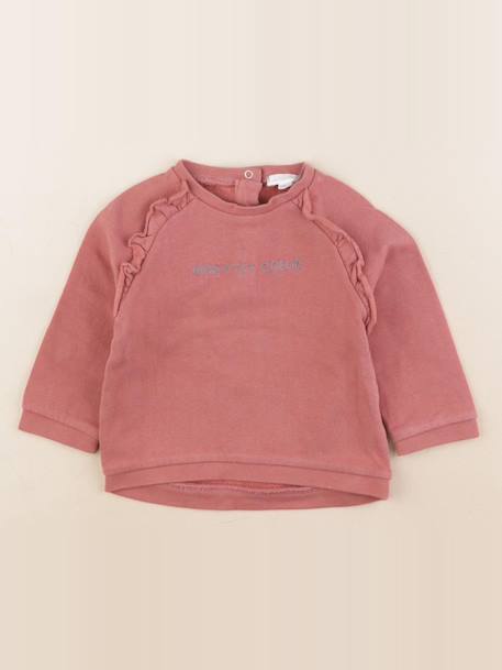 Sweat - 12 mois Rouge 1 - vertbaudet enfant 