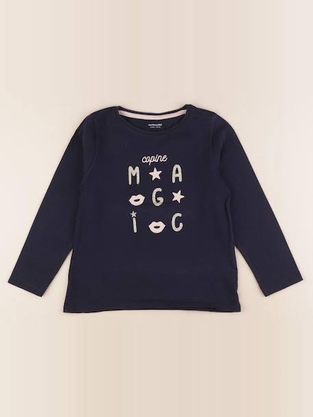 Tee-shirt - 6 ans Bleu, or 1 - vertbaudet enfant 