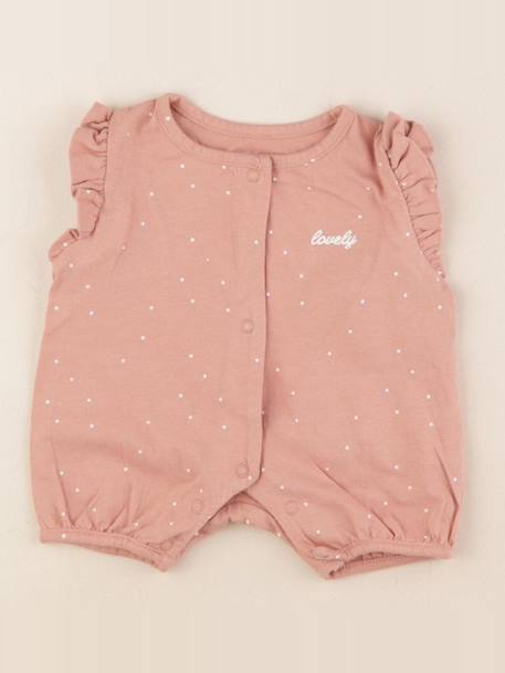Pyjama coton - 1 mois Rose 1 - vertbaudet enfant 