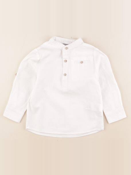 Chemise - 3 ans Blanc 1 - vertbaudet enfant 