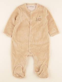 Seconde main-Fille-Pyjama, surpyjama, dors-bien-Pyjama velours - 12 mois