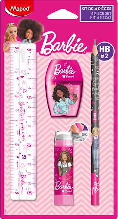 -Set de papeterie barbie