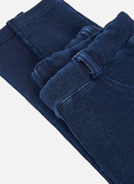 Pantalon fille molleton Bleu 4 - vertbaudet enfant 