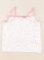 Maillot de corps - 5 ans Blanc, rose 1 - vertbaudet enfant 