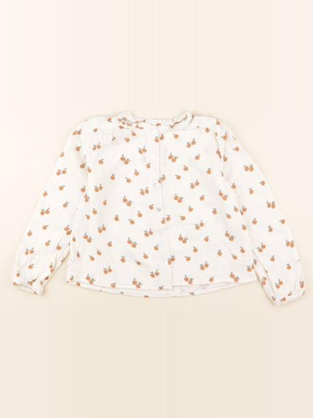 Blouse - 7 ans Beige 1 - vertbaudet enfant 