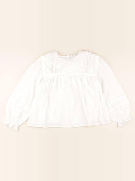 Blouse - 12 ans Blanc 1 - vertbaudet enfant 
