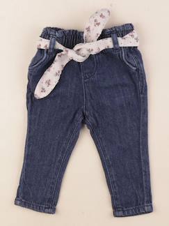 Seconde main-Fille-Pantalon-Jean - 6 mois