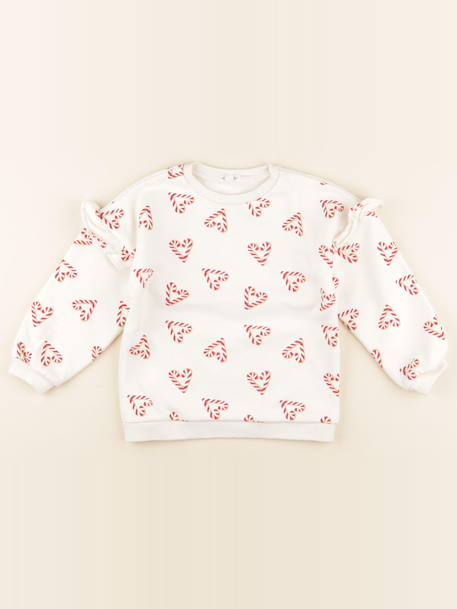 Sweat - 5 ans Blanc, rouge 1 - vertbaudet enfant 