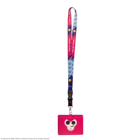 Tour de cou et porte-carte colt - brawl stars Rose 1 - vertbaudet enfant 