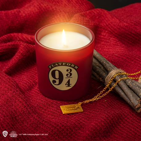 Bougie parfumée voie 9¾ avec collier - harry potter Rouge 1 - vertbaudet enfant 