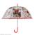 Parapluie transparent hellfire club - stranger things Rouge 3 - vertbaudet enfant 