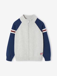 -Gilet zippé col montant enfant garçon