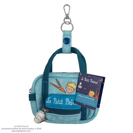 Porte-clés pochette unique au monde - le petit prince Bleu 6 - vertbaudet enfant 