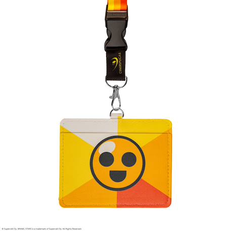 Tour de cou et porte-carte prix starr - brawl stars Jaune 3 - vertbaudet enfant 