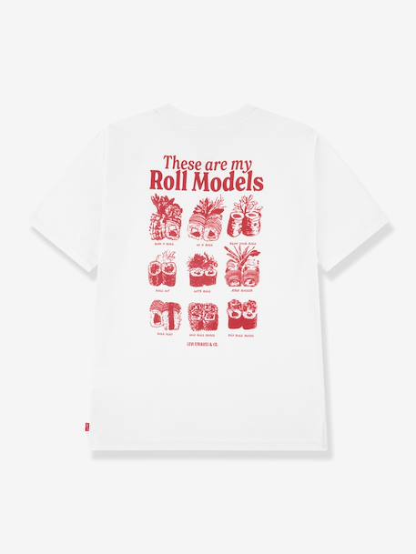 T-shirt Roll Models blanc 2 - vertbaudet enfant 