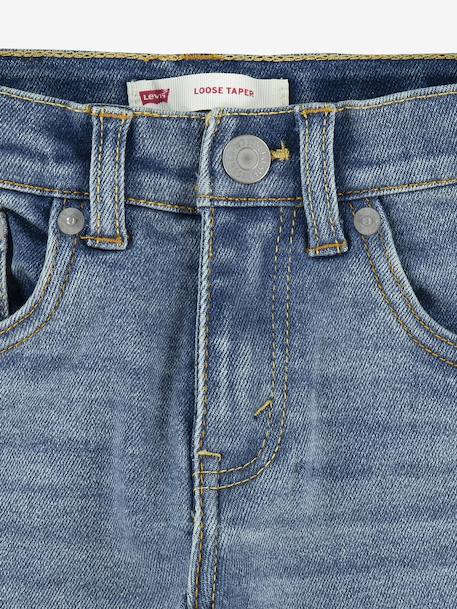 Jean Stay Loose Taper denim bleached 3 - vertbaudet enfant 