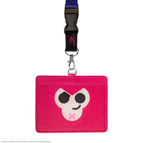 Tour de cou et porte-carte colt - brawl stars Rose 3 - vertbaudet enfant 