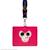 Tour de cou et porte-carte colt - brawl stars Rose 3 - vertbaudet enfant 
