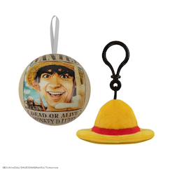 Linge de maison et décoration-Décoration-Objet déco-Capsule de noël porte-clés peluche chapeau de paille - one piece