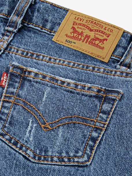 Jean baggy 578 bleu 3 - vertbaudet enfant 