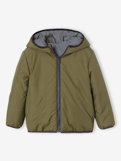 -Blouson réversible garçon à capuche