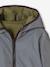 Blouson réversible réfléchissant garçon à capuche kaki 8 - vertbaudet enfant 