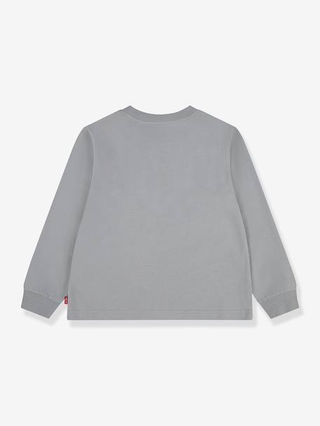 T-shirt manches longues Batwing gris 2 - vertbaudet enfant 