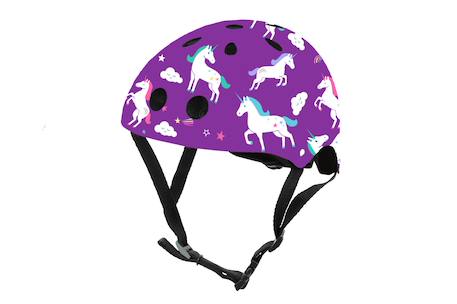Casque velo et trottinette enfant lids licorne Rose 1 - vertbaudet enfant 