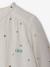 Chemise file gaze de coton imprimée personnalisable blanc imprimé+bleu chambray+doré+écru+mauve 15 - vertbaudet enfant 