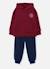 Ensemble garçon maille à capuche new york Violet 3 - vertbaudet enfant 