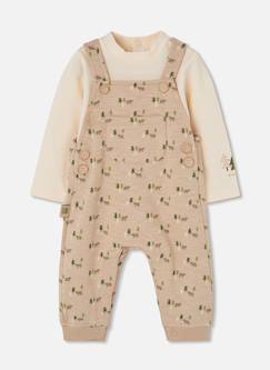 -Ensemble maille bébé garçon imprimé ours