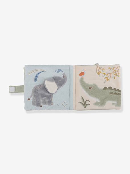 Livre d'activités en tissu - bleu+multicolore+vert clair 12 - vertbaudet enfant 