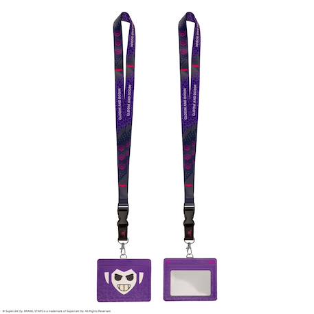 Tour de cou et porte-carte mortis - brawl stars Violet 4 - vertbaudet enfant 