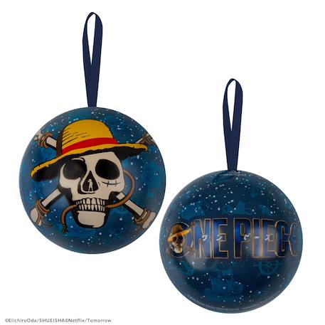 Capsule de noël sac shopping carte de grand line - one piece Bleu 3 - vertbaudet enfant 