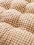 Matelas de sol en coton vichy moka 2 - vertbaudet enfant 