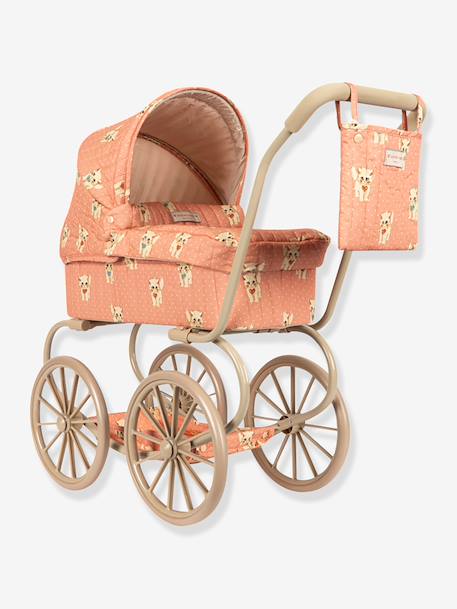 Landau pour poupée Minnie écru+marron+orange+rouge 13 - vertbaudet enfant 