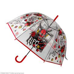Parapluie transparent hellfire club - stranger things  - vertbaudet enfant